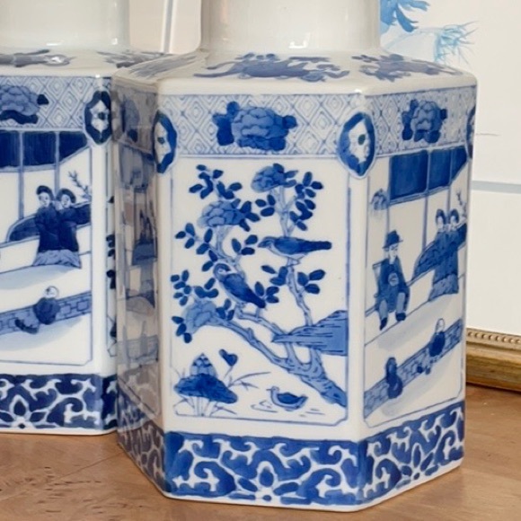 Beautiful pair of Asian Ginger Jars - Picture 4 of 10
